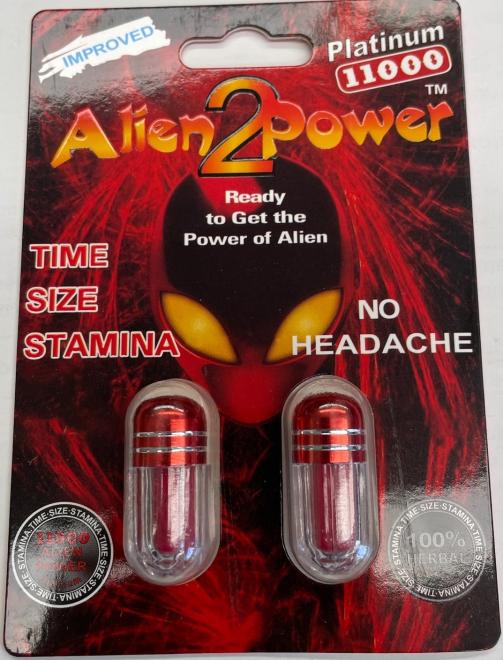 Alien 2 Power Platinum 11000 (red)